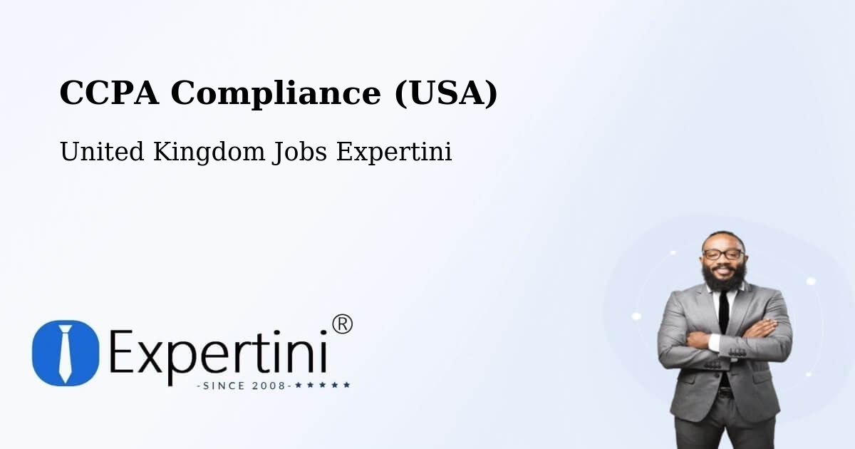 CCPA Privacy Rights & Compliance Notice – Carnforth - United Kingdom Jobs Expertini