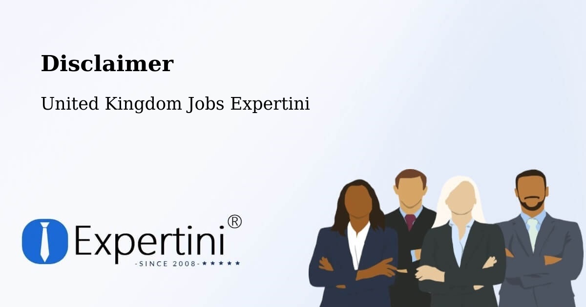 Disclaimer – Carnforth - United Kingdom Jobs Expertini